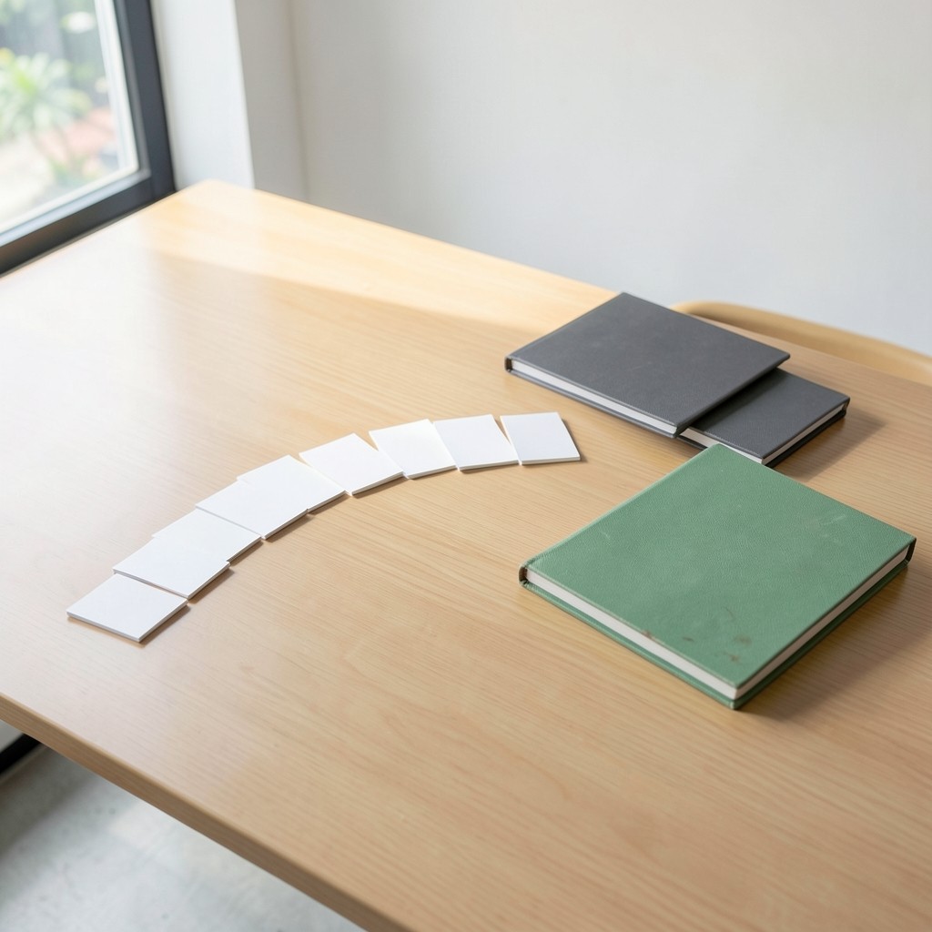 Timeline notes and finance folders laid out for a dashboard engagement kickoff